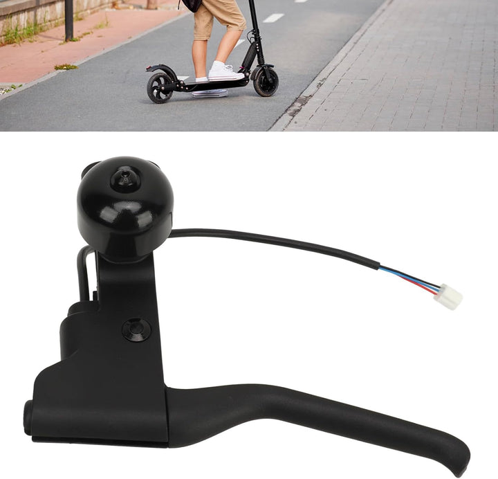 Elektroroller Bremshebel mit Klingel für Xiaomi 4 Pro, E-Scooter Bremsgriff mit Klingel, E-Roller Br