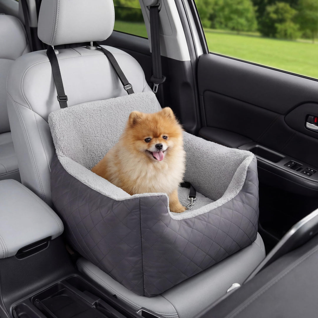 Lesure Hundesitz Auto Kleine Hunde - Wasserdichter Hundesitz Auto Rückbank, Hunde Autositz Für Klein