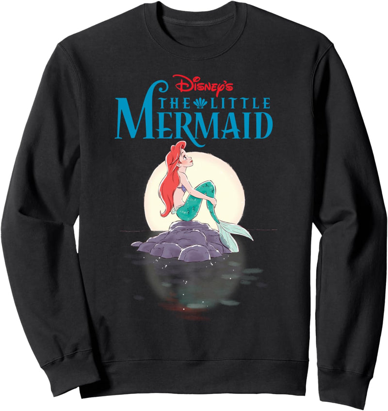 Disney The Little Mermaid Ariel Profile Portrait Sweatshirt