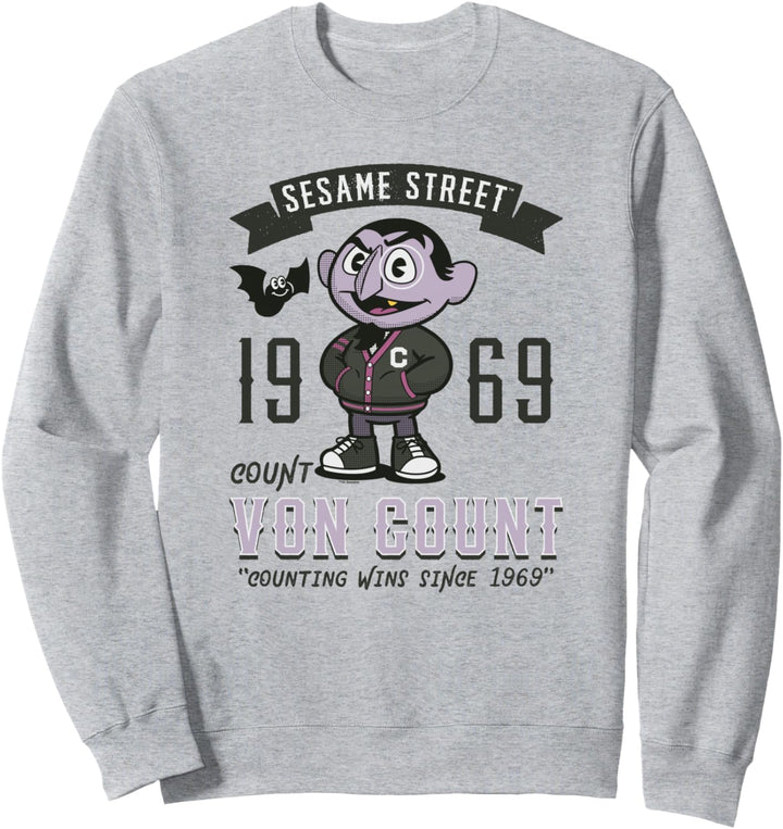 Sesame Street Count Counting Wins Since 1969 Sweatshirt