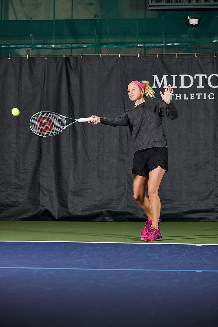 WILSON Tour Slam Tennisschläger für Erwachsene Grip Size 3 - 4 3/8" grün/schwarz, Grip Size 3 - 4 3/