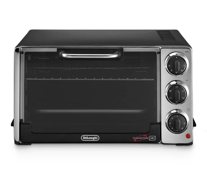 De'Longhi EO20792 Elektroofen, 20 Liter, 7 Kochfunktionen, Timer, 1300 Watt, Schwarz, Traditionell