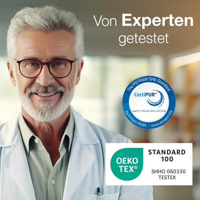 maxVitalis Orthopädischer Bandscheibenwürfel, Stufenlagerungswürfel zur orthopädischen Stufenlagerun