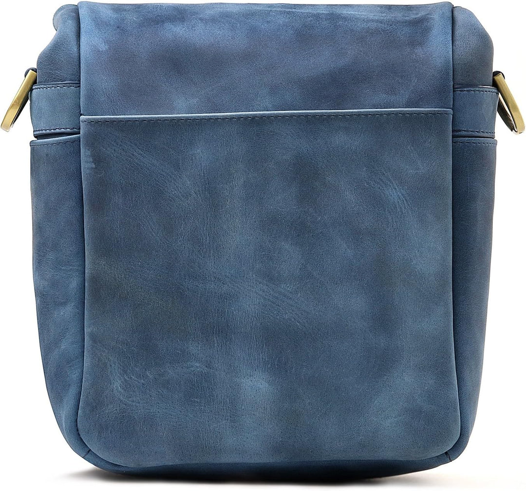 MegaGear MG1330 Torres Mini Kameratasche - Kuriertasche aus echtem Leder für Spiegellose, Sofortbild