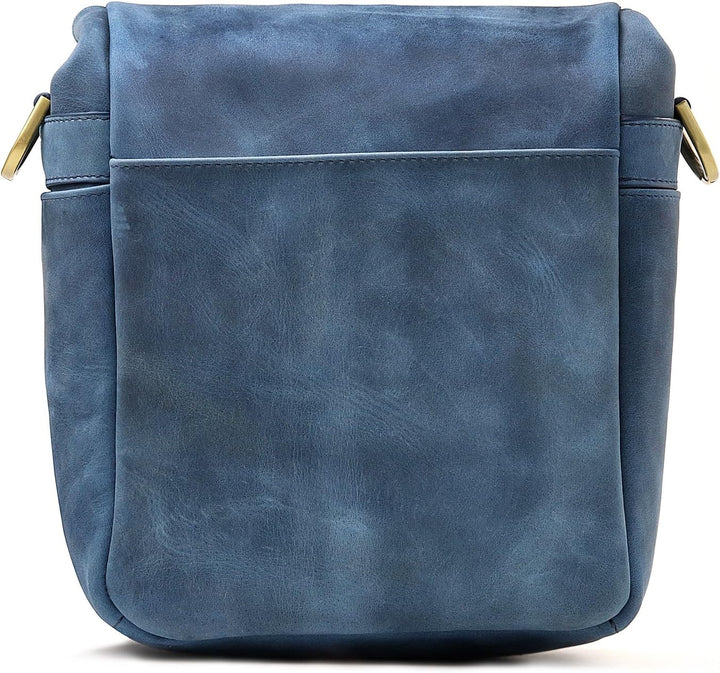 MegaGear MG1330 Torres Mini Kameratasche - Kuriertasche aus echtem Leder für Spiegellose, Sofortbild