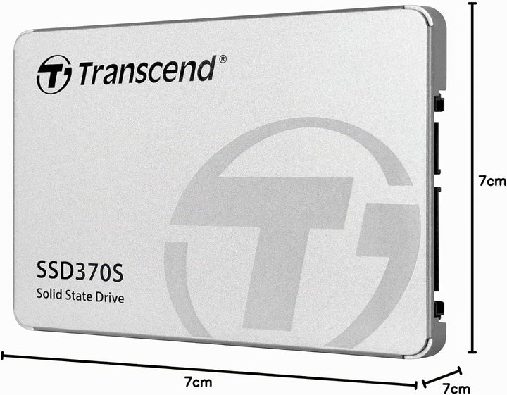 Transcend Highspeed 64GB interne 2.5” SSD (≠HDD) SATA III 6Gb/s, robust und schnell, für Aufrüstung