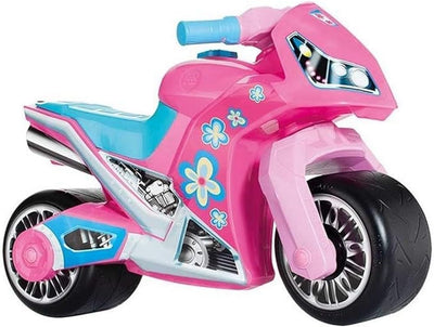 MOLTO Laufmotorrad Cross Rosa + Marienkäferhelm | Motorrad Laufen für alle Arten von Gelände | Siche