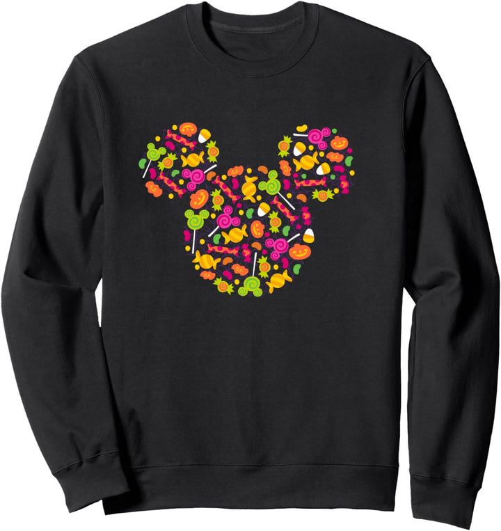 Disney Mickey Mouse Icon Candy Halloween Sweatshirt