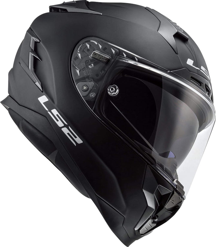 LS2 Herren Nc Motorrad Helm XS Schwarz, XS Schwarz