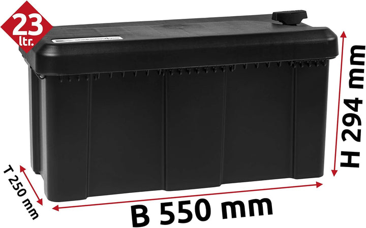 Deichselbox Staukasten Staubox Werkzeugkasten Truckbox Daken Blackit 1 B 550 x H 294 x T 250 mm LKW