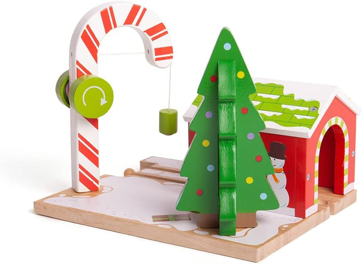 Bigjigs Rail Zuckerstangen-Kran