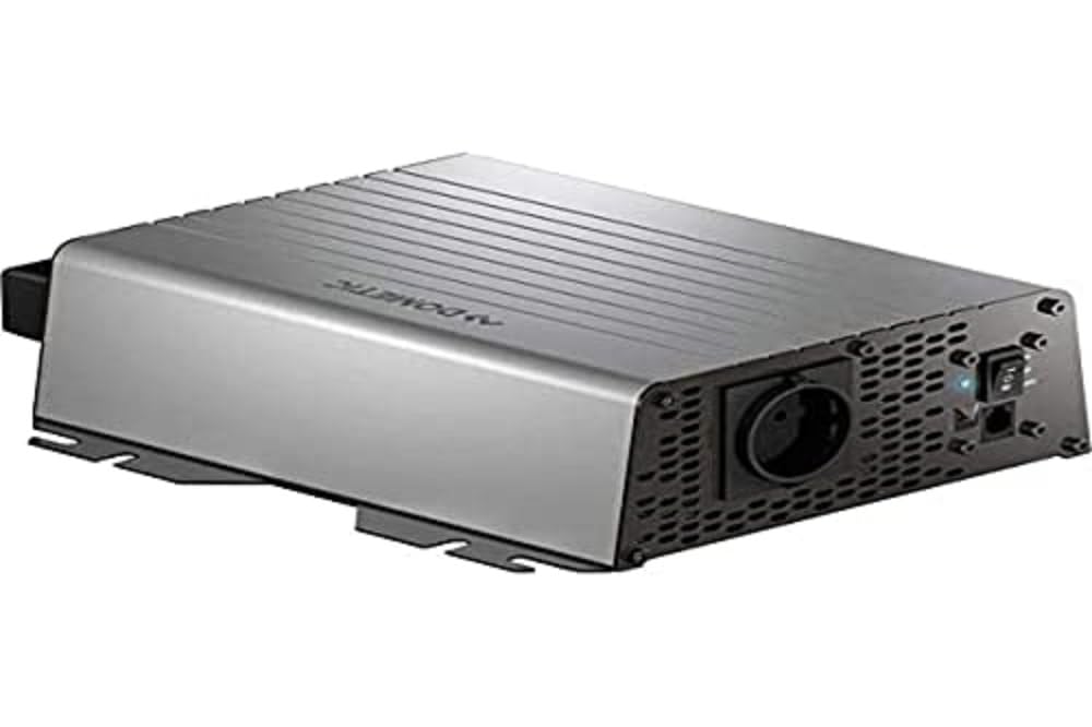 DOMETIC DSP 1024 Sinus-Wechselrichter, 1.000 W, 24 V I Mobile "Steckdose" für unterwegs, Spannungswa