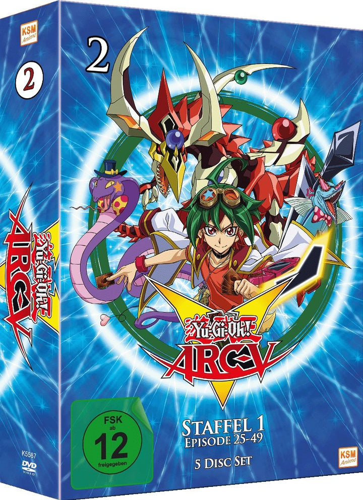 Yu-Gi-Oh! Arc-V - Staffel 1.2: Episode 25-49 [5 DVDs], DVD