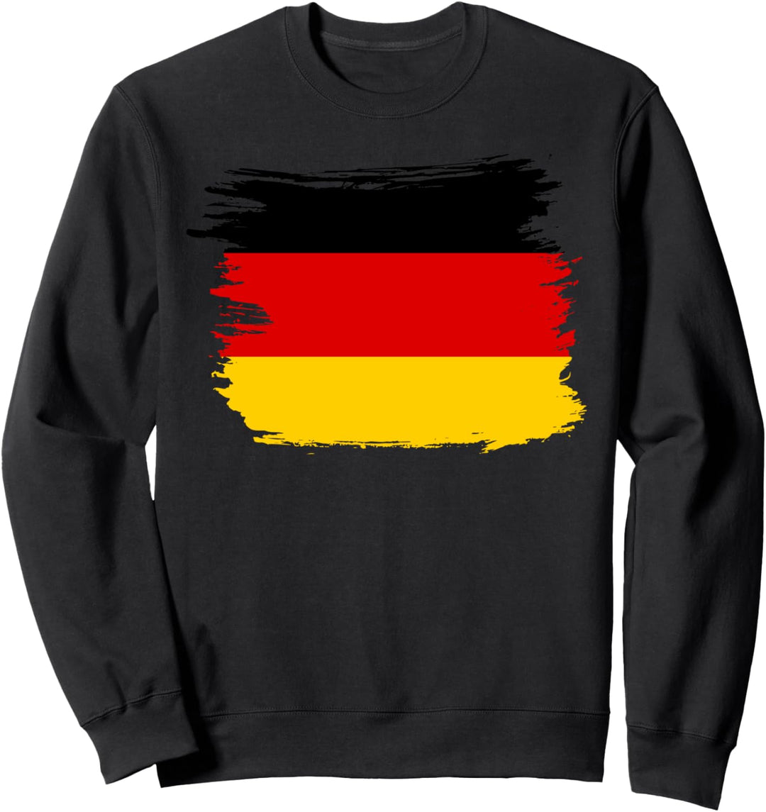 Vintage Deutschland Flaggenhemd stolz auf Deutschland Damen & Herren Sweatshirt