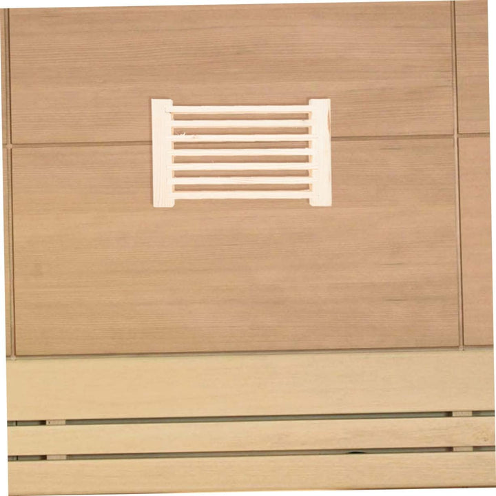 Yardwe Sauna Lüftungsgitter Holz Rechteckige Belüftungsplatte Für Saunaraum Und Dampfbad Langlebige