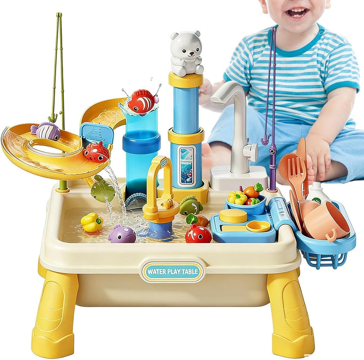 Generisch Wasserspieltisch für Kinder | Sensorischer Tisch mit Wasserpumpe - Spieltisch mit Wasser -