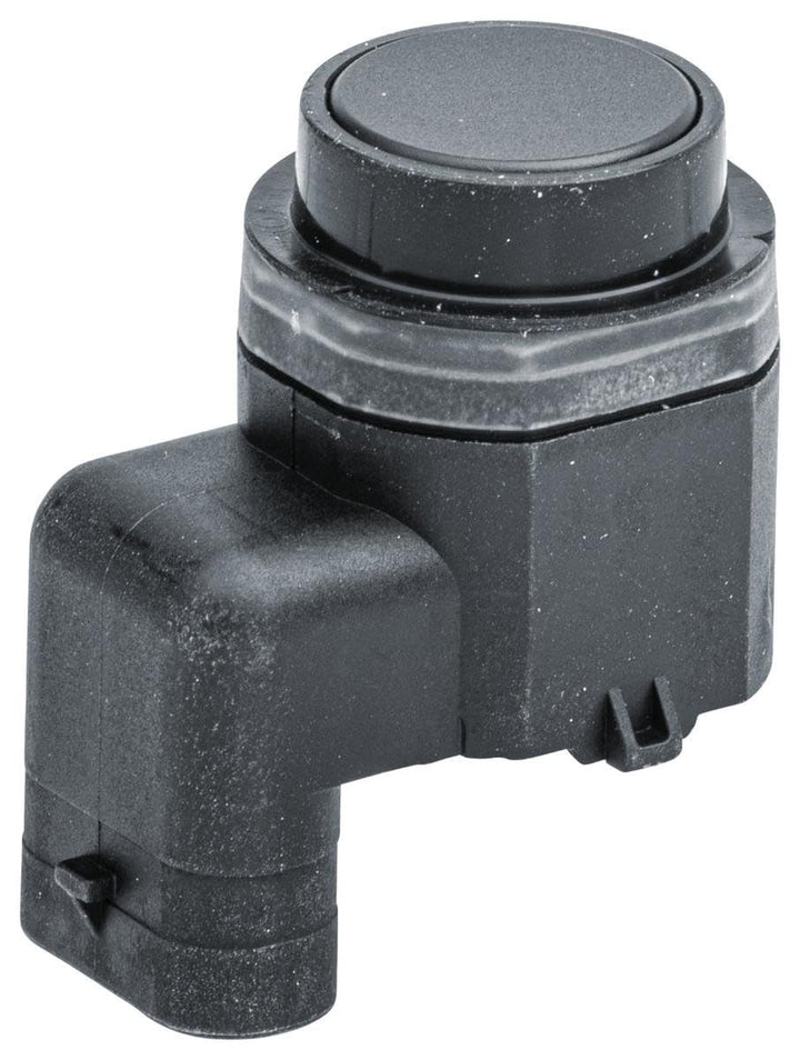 HELLA 6PX 358 141-271 Sensor, Einparkhilfe - gewinkelt - 3-polig - gesteckt - lackierbar - mit Befes