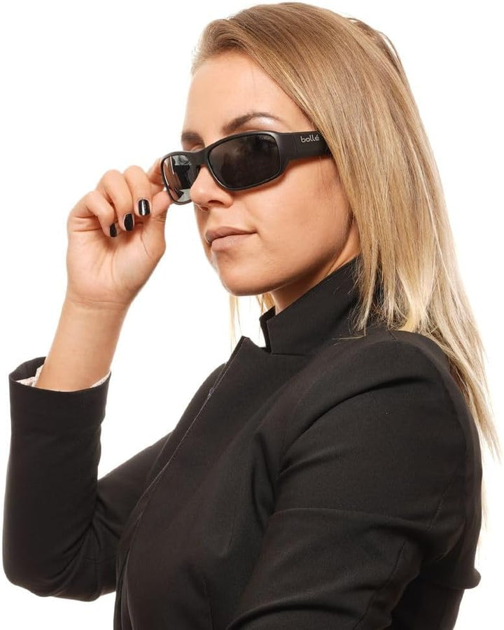 Bollé Erwachsene Heron Sonnenbrille Black Matte Tns, Black Matte Tns
