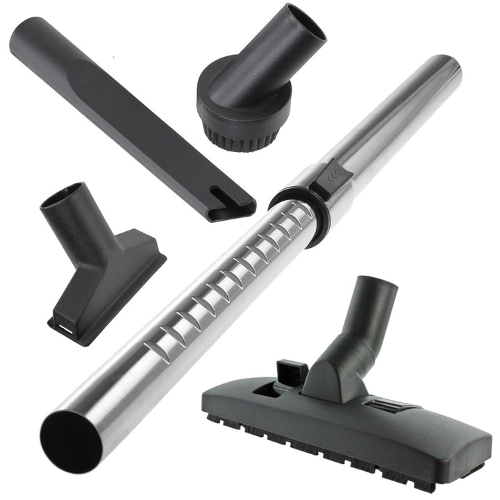 SPARES2GO Universal Teleskopstange & Werkzeugset für alle Staubsauger mit 32mm Durchmesser Schlaucha