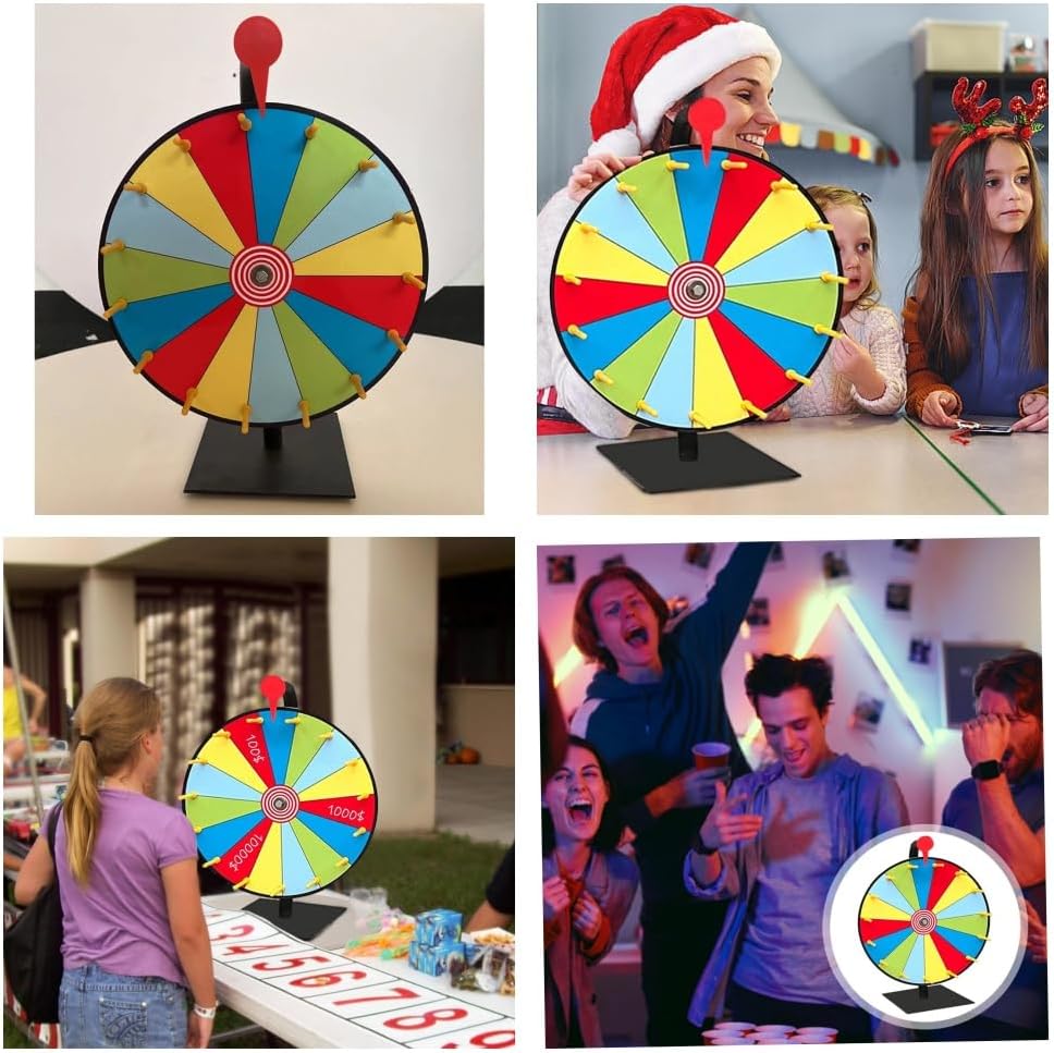 Lusacy Glücksrad, Glücksrad zum Drehen, Gluecksrad Gluecksrad, Glücksrad zum Selbstgestalten mit Mar