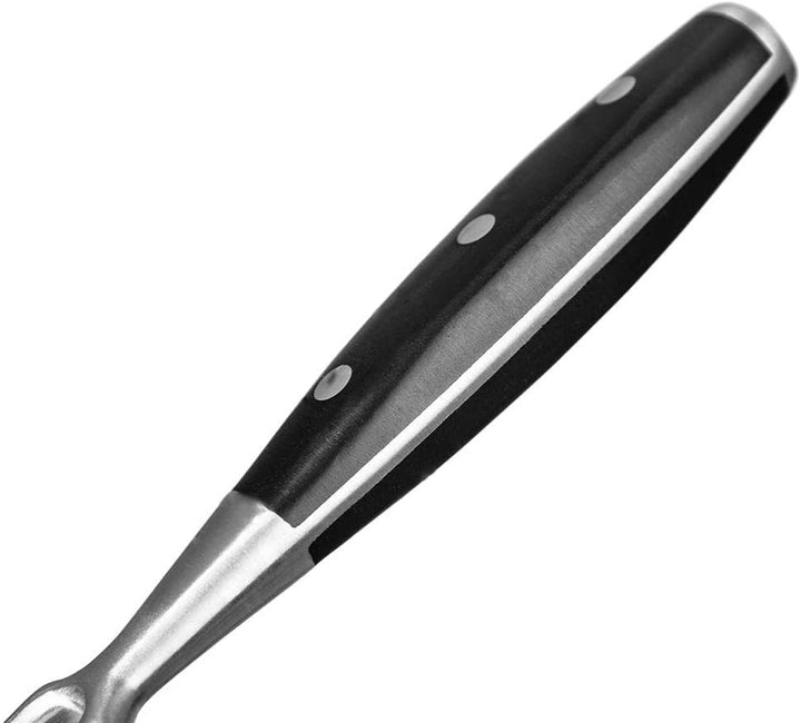 Grillgabel Fleischgabel Küchengabel aus Stahl für Grill, 30 cm