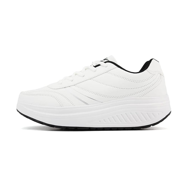 JOMIX Unisex Sneaker Plateau Sportschuhe Turnschuhe Laufschuhe Bequeme Abrollsohle Anti-Rutsch Wipps