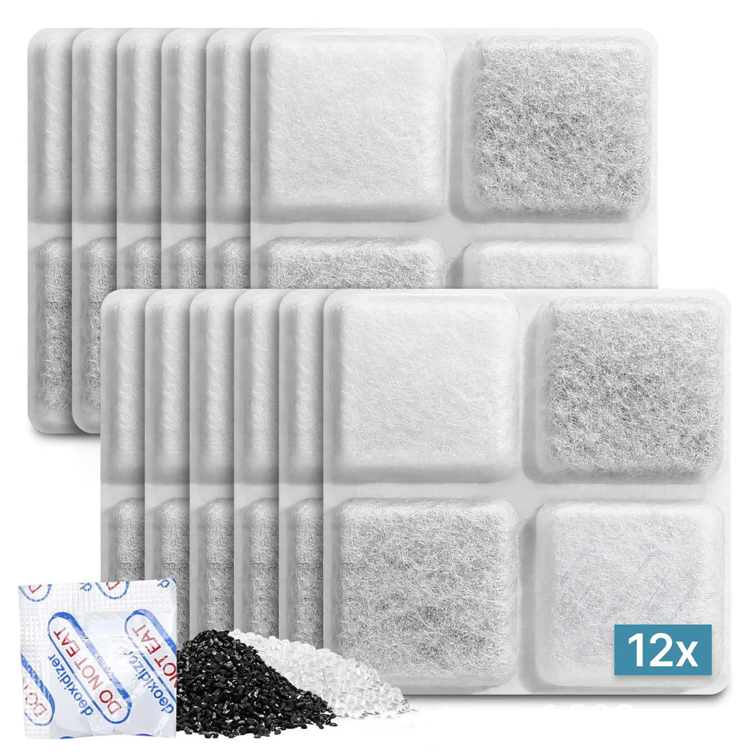 PetTec Trockenmittel Desiccant für Pet Cam Buddy 3er Pack - 12er Pack - 3-Fach Schutz für frisches F