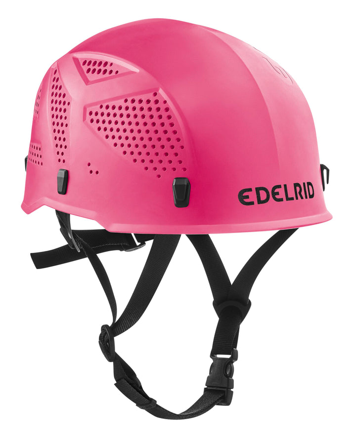 EDELRID Ultralight III Kletterhelm Klettersteighelm Bergsporthelm pink, pink