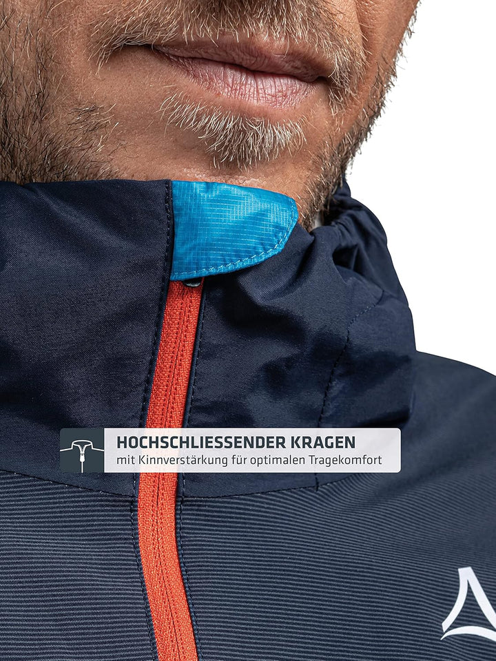 Schöffel Herren Hybrid Jkt Flow Trail M, extrem leichte MTB Jacke, winddichte, atmungsaktive Fahrrad
