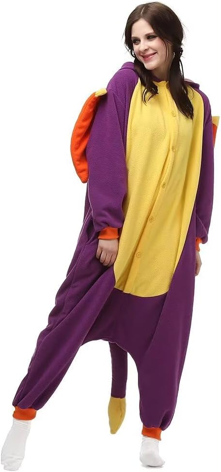 LBJR Unisex Tieroutfit Tierkostüme Schlafanzug Erwachsene Kigurumi Tier Sleepsuit Cosplay Kostüme Py
