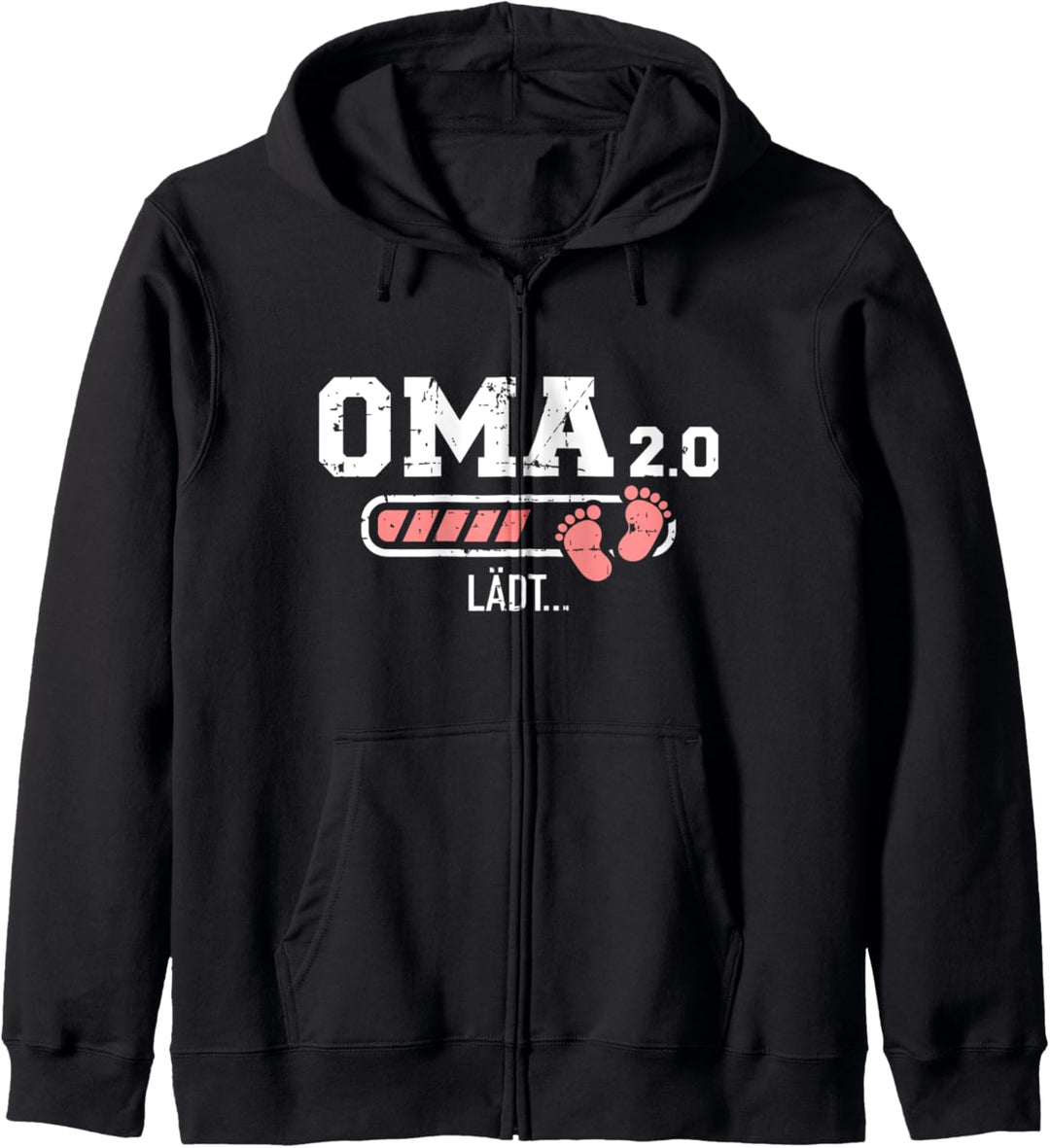 Zweifache Oma 2.0 lädt Zwillinge loading Kapuzenjacke