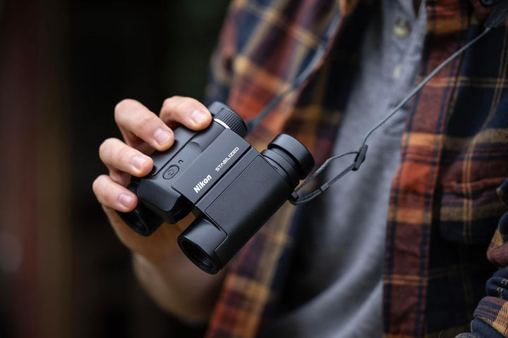 Nikon Fernglas STABILIZED 12X25 S (kompaktes und ultraleichtes Fernglas mit Bildstabilisierung), STA