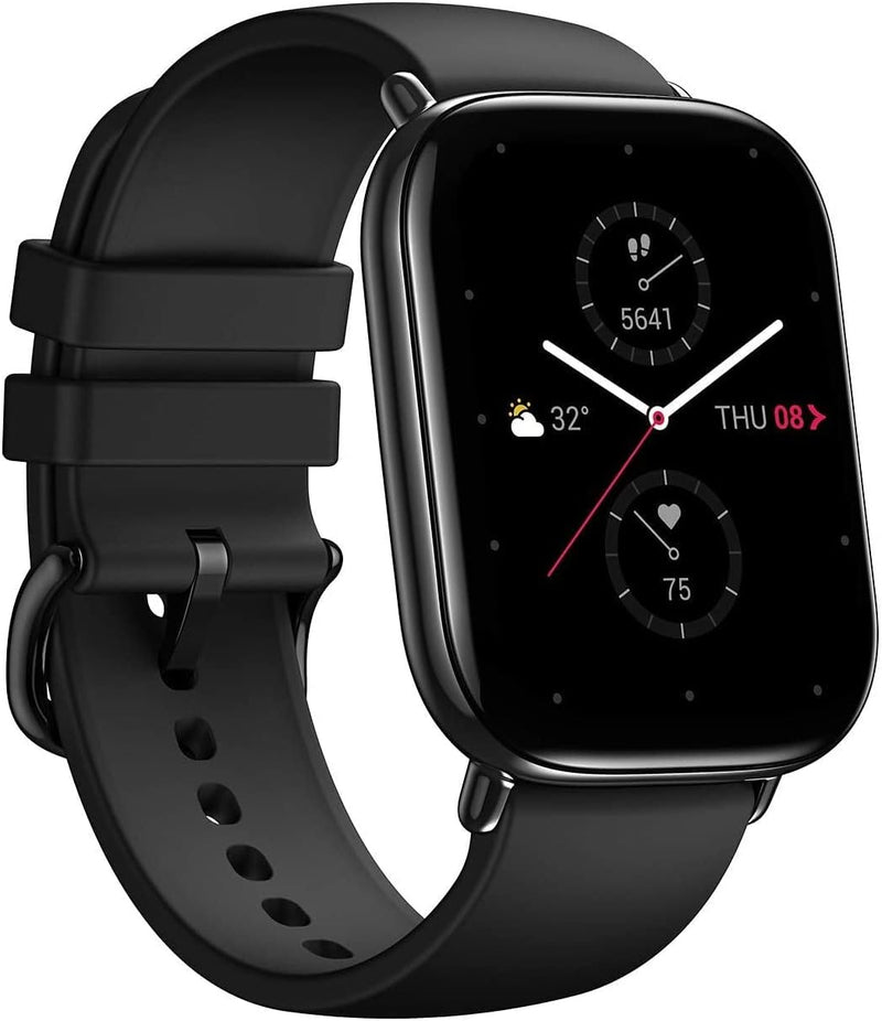 Zepp E Smartwatch AMOLED 3D-Glas Display Fitness Uhr 5 ATM wasserdicht Sportuhr mit SpO2- und Herzfr