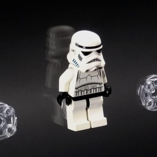 105er Inlay passend für IKEA SANNAHED Rahmen 50 x 50 Designed für Lego® minifiguren Platz für 105 Fi