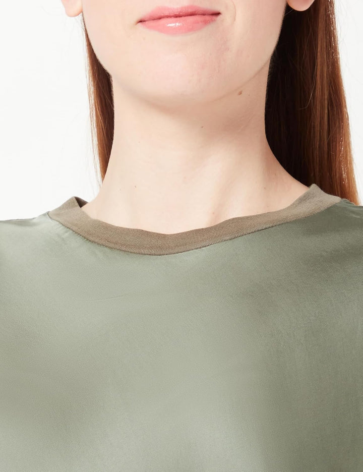 Replay Damen T-Shirt S 238 Army Green, S 238 Army Green