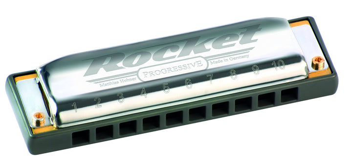 Hohner Mundharmonika Rocket A Silber A, Silber A