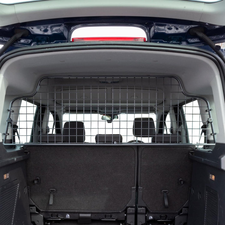 Travall Hundegitter für Ford Tourneo Connect (2013-2021) Fahrzeugspezifisches Hundegitter, Kofferrau