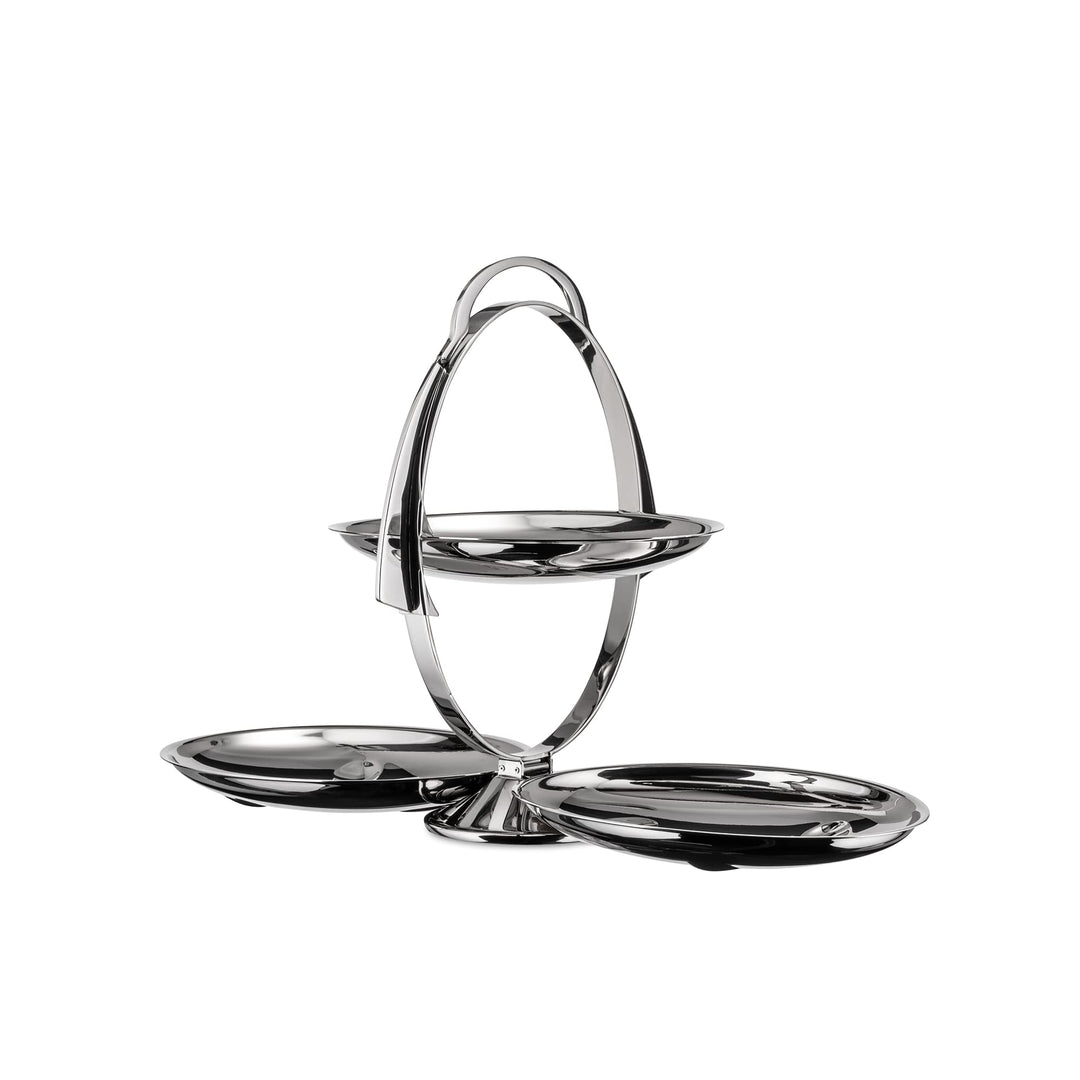 Alessi Anna Gong AM37 Etagere, Edelstahl, 3,2 x 21 x 5,8 cm, Einheiten, 1.0 Single, Single