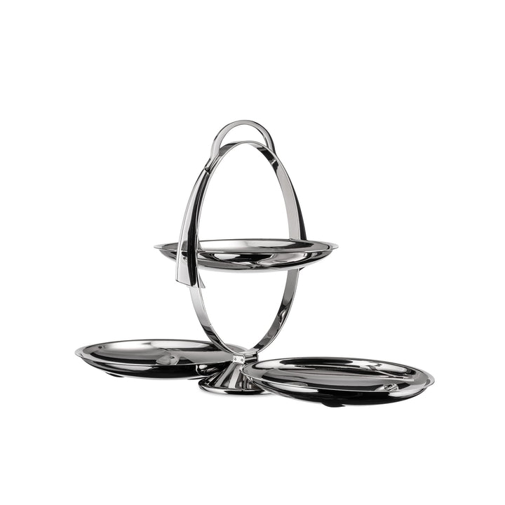 Alessi Anna Gong AM37 Etagere, Edelstahl, 3,2 x 21 x 5,8 cm, Einheiten, 1.0 Single, Single