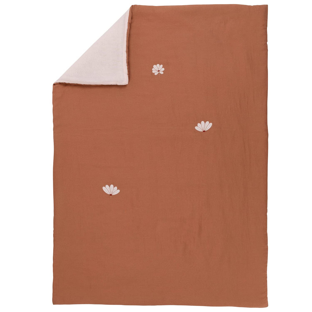 Nattou Grosse Kuscheldecke für Babys aus 100% Baumwolle (Musselin) und Polyester, 135 x 100 cm, Susi