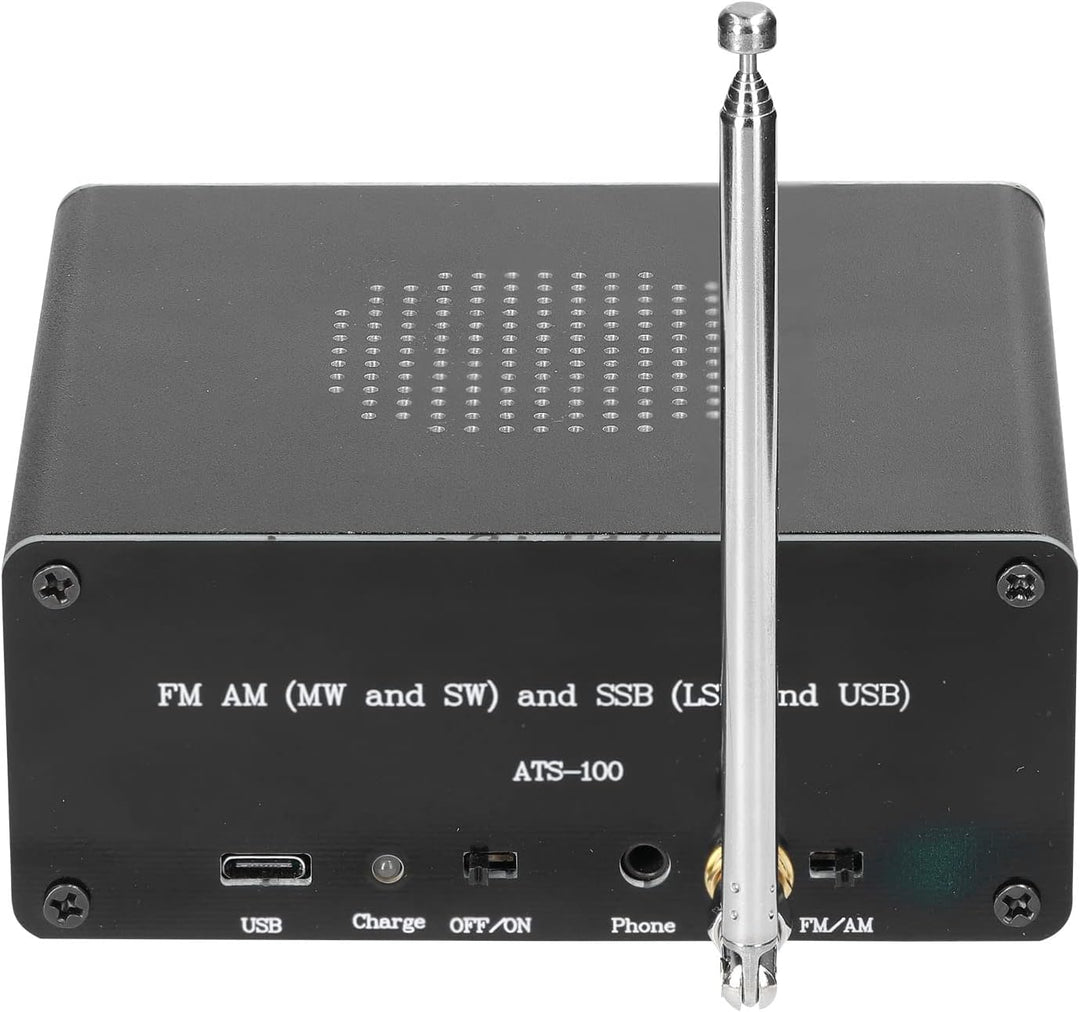 Irfora ATS-100 SI4732/SI4735 Vollwellenband-Radioempfänger FM SSB (LSB und USB) Unterstützt die Send