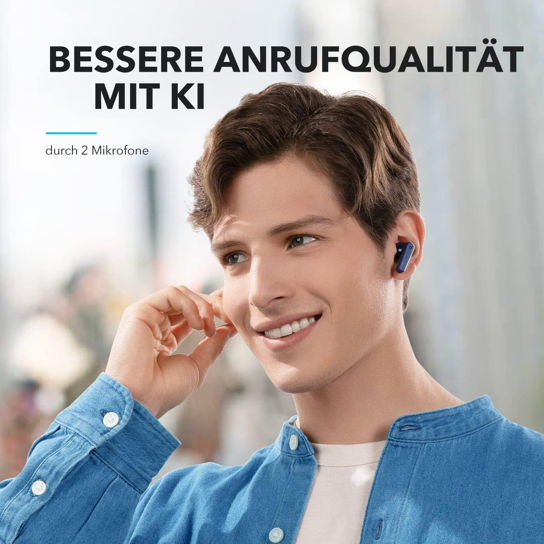 soundcore by Anker P20i True Wireless Earbuds, Kabellose Bluetooth Kopfhörer, 10mm Treiber, Bluetoot