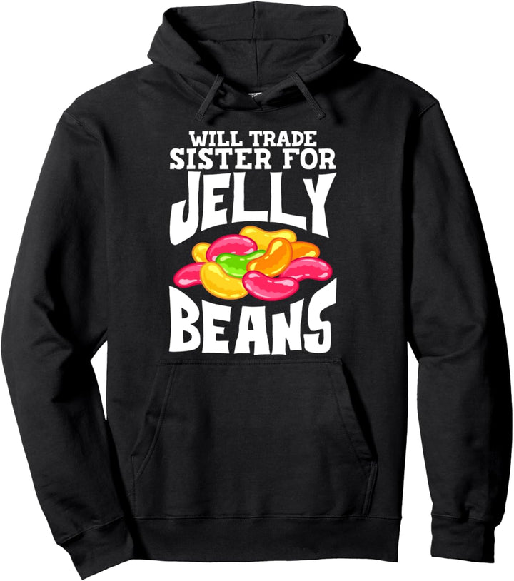 Jelly Bean Candy Beans Vegane Pullover Hoodie