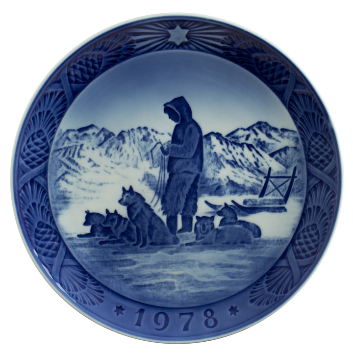 Royal Copenhagen Teller Weihnachten 1978