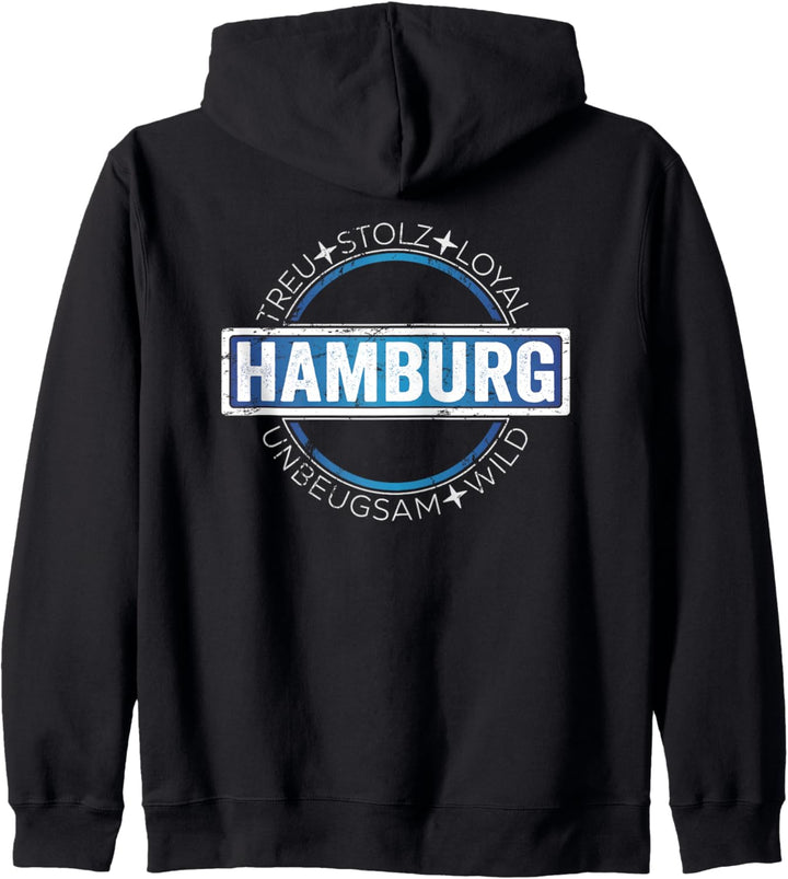 Hamburg meine Lieblingsstadt Kapuzenjacke