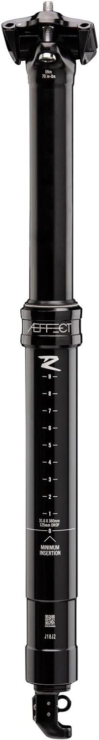 AEFFECT R Sattelstütze - 31,6 - 325/100 - schwarz (ohne Steuerung)