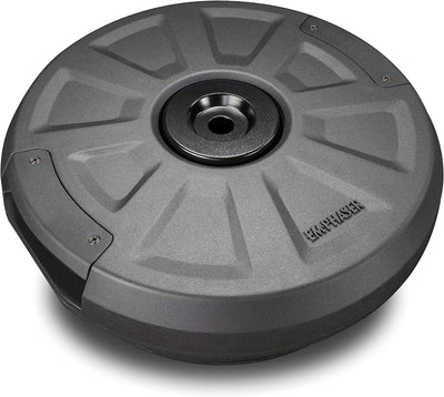 EMPHASER EBS108A – kraftvoller 20 cm Aktivsubwoofer zum Einbau in Reserverad Mulde/Felge, Auto Bassb