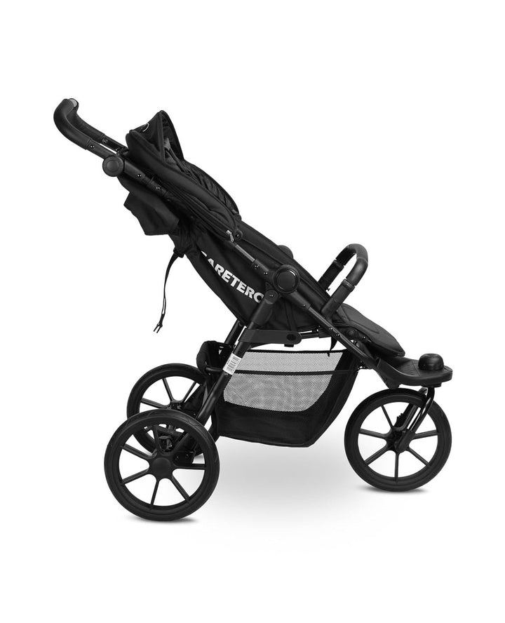 CARETERO ELMA Kinderwagen Buggy - Buggy mit Liegefunktion - Klappbar, mit Regenschutz, Beinabdeckung