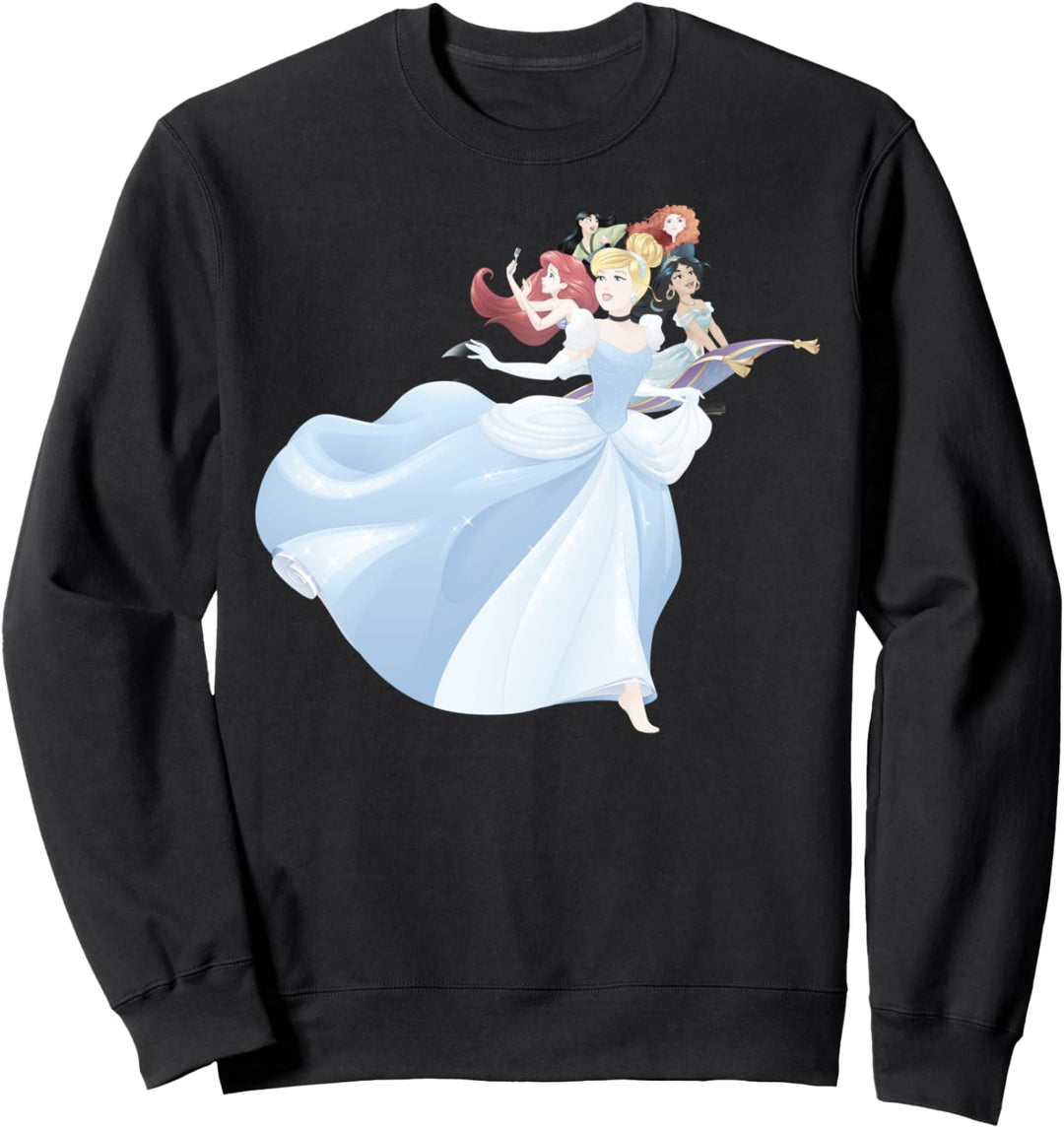 Disney Princess Girls Night Out Group Portrait Sweatshirt