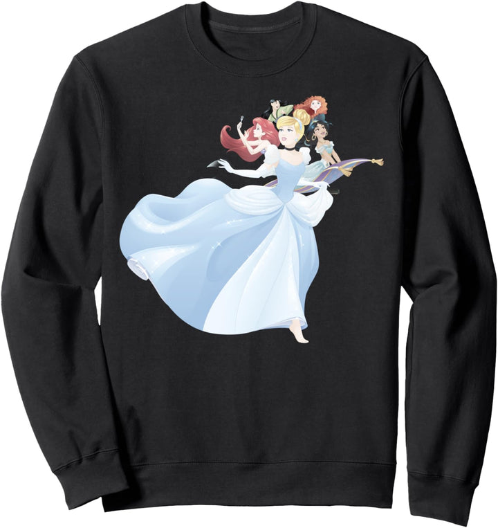 Disney Princess Girls Night Out Group Portrait Sweatshirt